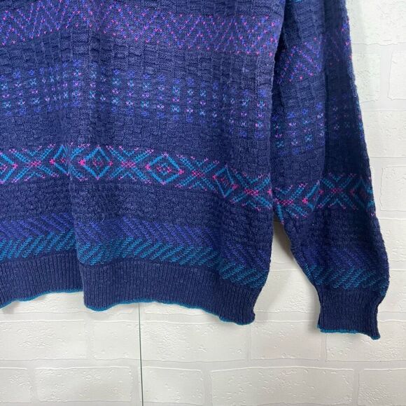 Vintage womens Knit Sweater Size Large - Picture 4 of 12